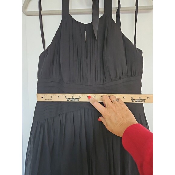 Anne Klein Silk Halter Roman Holiday Cocktail Dress: Size 6 NWT Feminine, Flirty - Picture 13 of 14